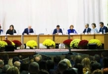 Premierul PAVEL FILIP împreuna cu tot Cabinetul de Miniștri astăzi la SÎNGEREI