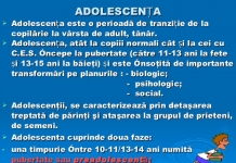 Adolescența – vîrsta schimbărilor
