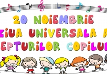 Mesaj de felicitare cu prilejul Zilei Internaționale a Drepturilor Copiilor
