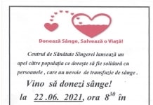 Vino să donezi sînge