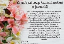 La mulți ani, stimați lucrători medicali și farmaciști